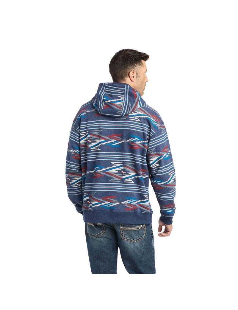 Sweat à Capuche Ariat All-over print Chimayo Multicolore | NQR-3608374