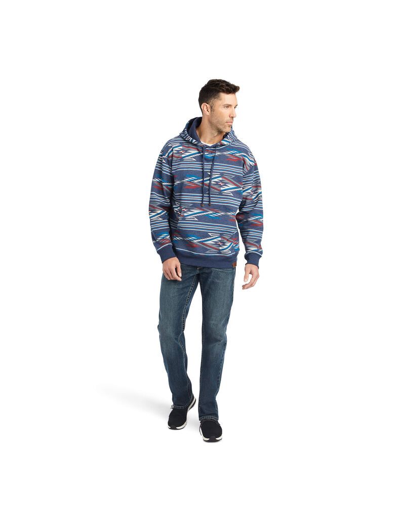 Sweat à Capuche Ariat All-over print Chimayo Multicolore | NQR-3608374