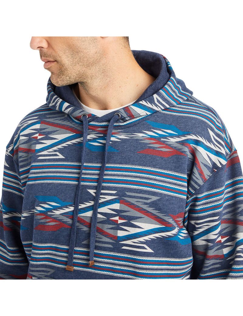 Sweat à Capuche Ariat All-over print Chimayo Multicolore | NQR-3608374