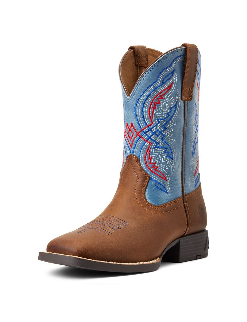 Bottes Western Ariat Double Kicker Marron | XPD-3998736