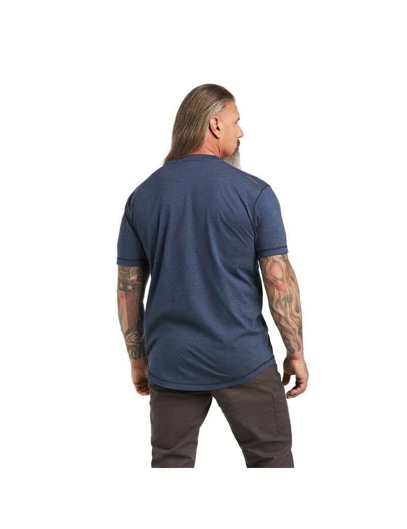 Vêtements De Travail Ariat Rebar Workman T Shirts Multicolore | DNZ-0125969