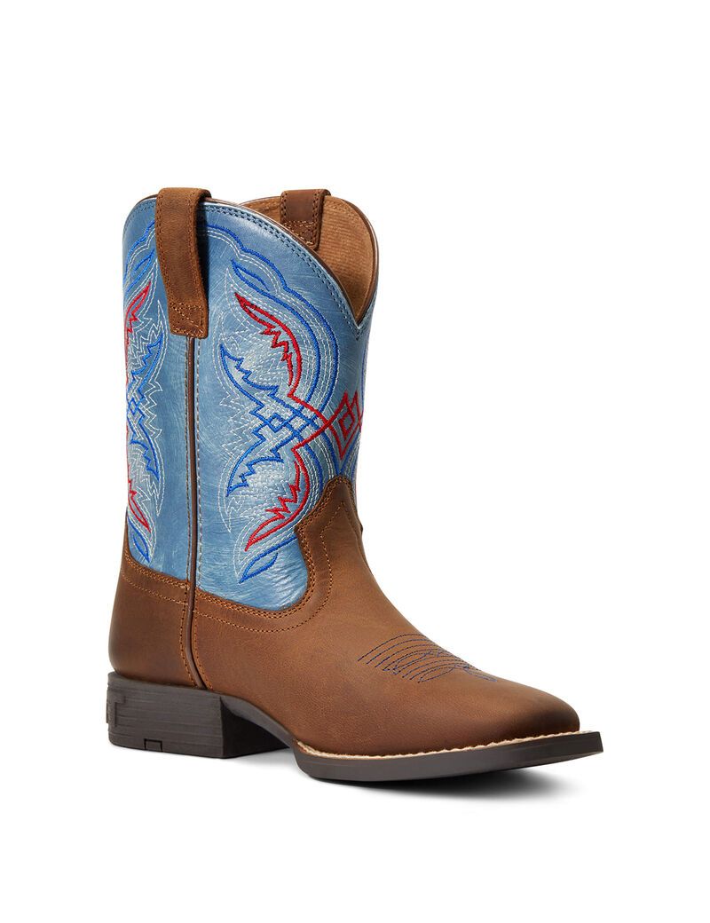 Bottes Western Ariat Double Kicker Marron | XPD-3998736