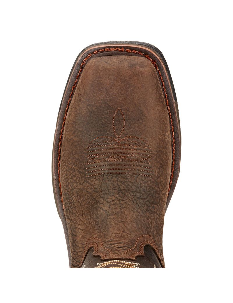 Bottes Imperméables Ariat WorkHog Composite Embout Travail Marron | LHI-1964707