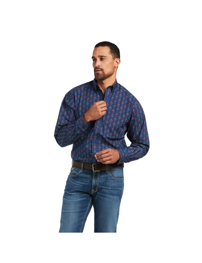 Chemises De Costume Ariat Damien Classiche Fit Multicolore | YBP-3166960