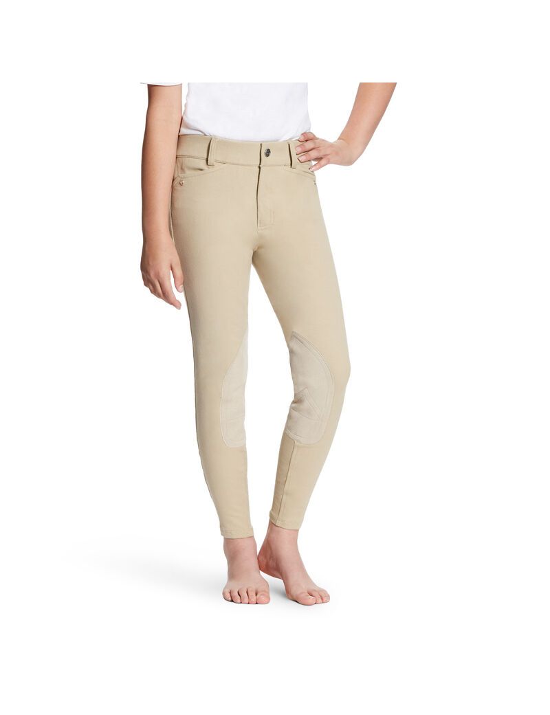 Pantalon Ariat Heritage Knee Patch Breech Marron | IRJ-8501007