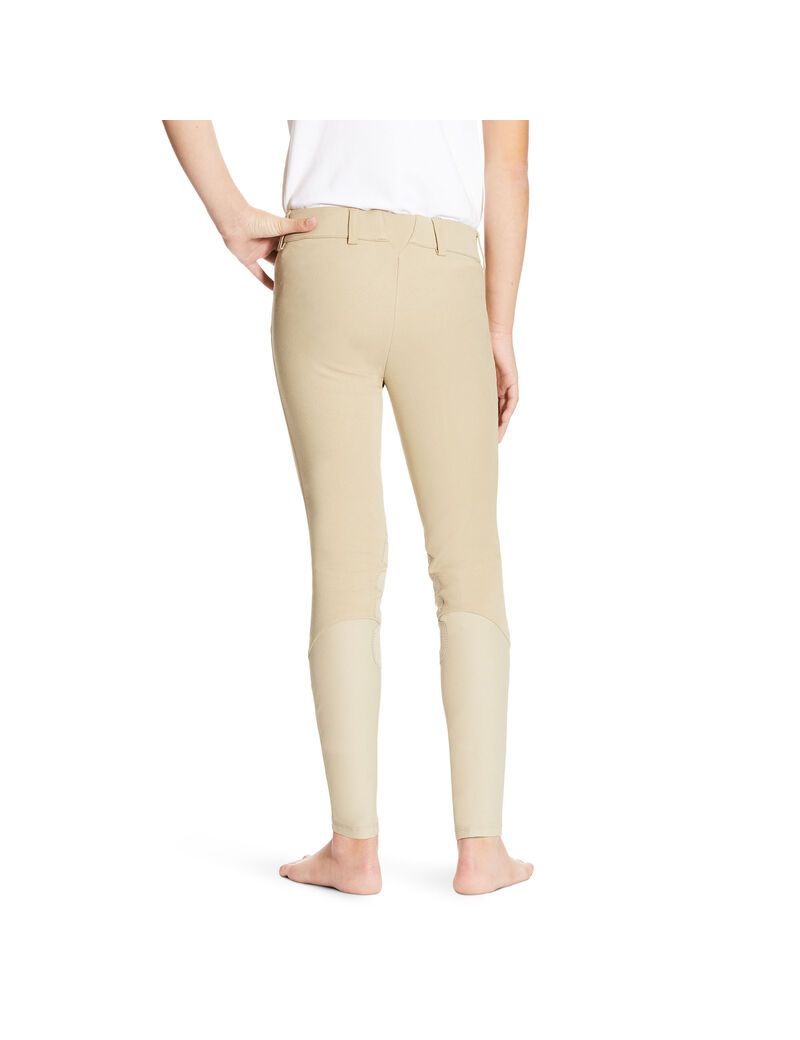 Pantalon Ariat Heritage Knee Patch Breech Marron | IRJ-8501007