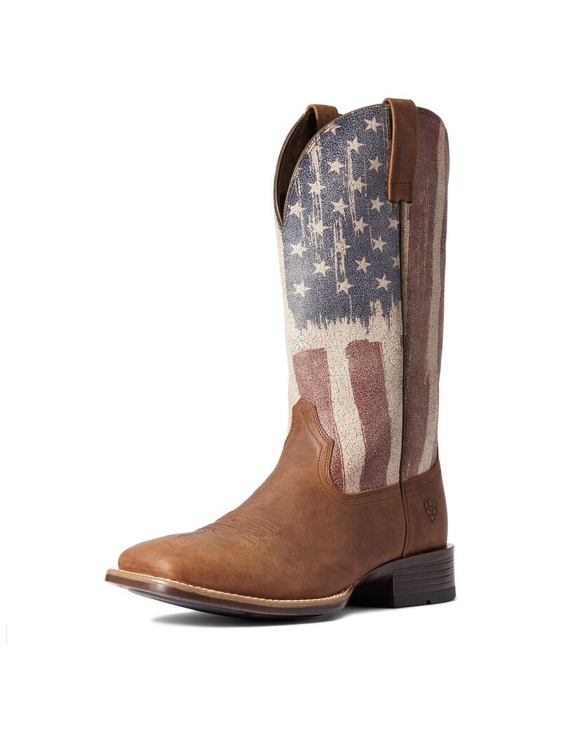 Bottes Western Ariat Patriot Ultra Multicolore | ZZZ-2164745