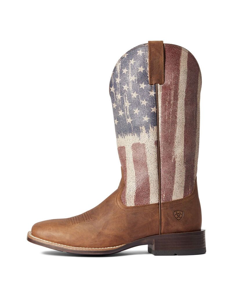 Bottes Western Ariat Patriot Ultra Multicolore | ZZZ-2164745