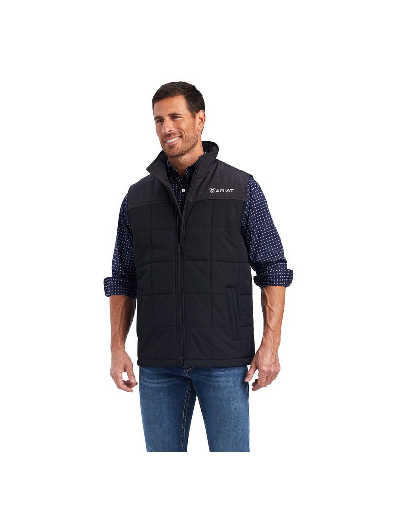 Gilet Ariat Crius Insulated Noir | VWJ-1408969