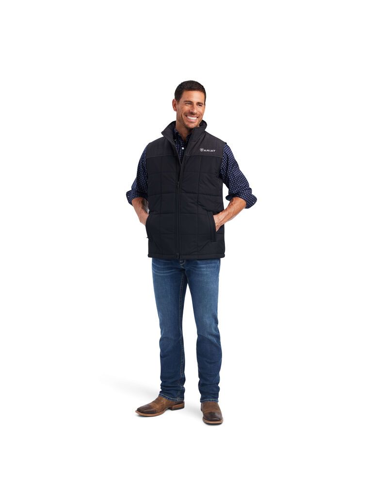 Gilet Ariat Crius Insulated Noir | VWJ-1408969