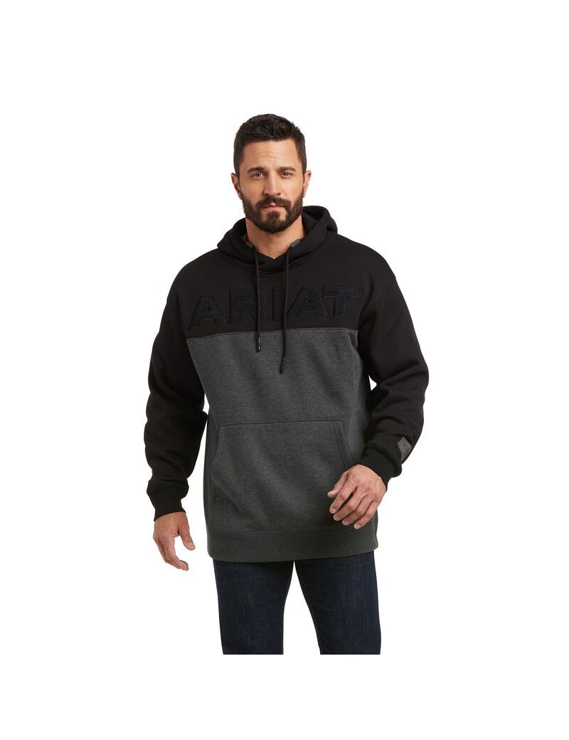 Sweat à Capuche Ariat Lifted Sweatshirt Noir | SNY-5523424