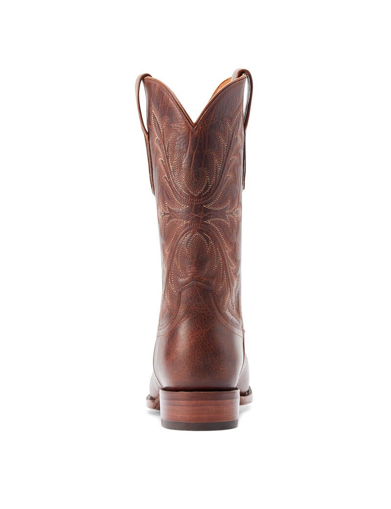 Bottes Western Ariat Bench Made Stilwell Marron | PKS-9661195