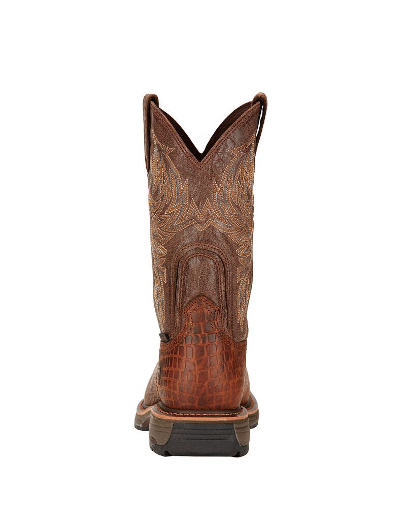 Bottes de Travail Ariat WorkHog Composite Embout Marron | NJN-9935396