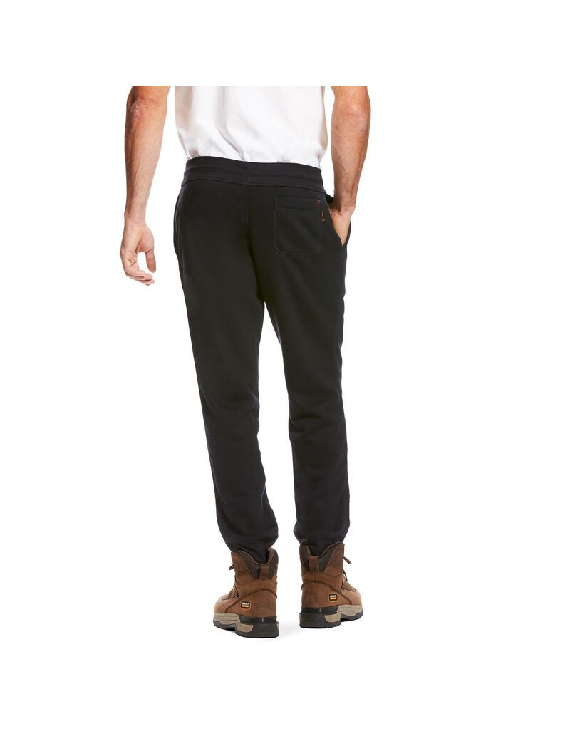 Pantalon Ariat FR Travail Sweatpants Noir | HVF-8069496