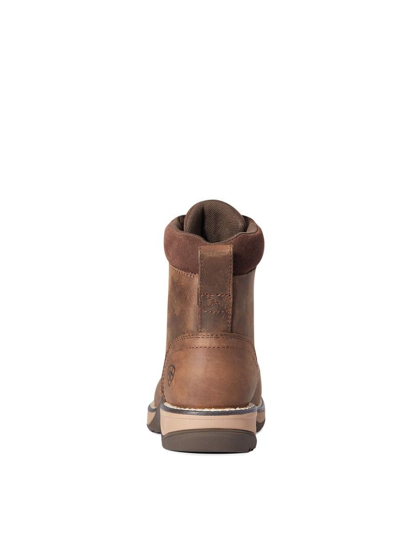 Bottes Western Ariat Anthem Round Embout Lacer Marron | XVS-2069083