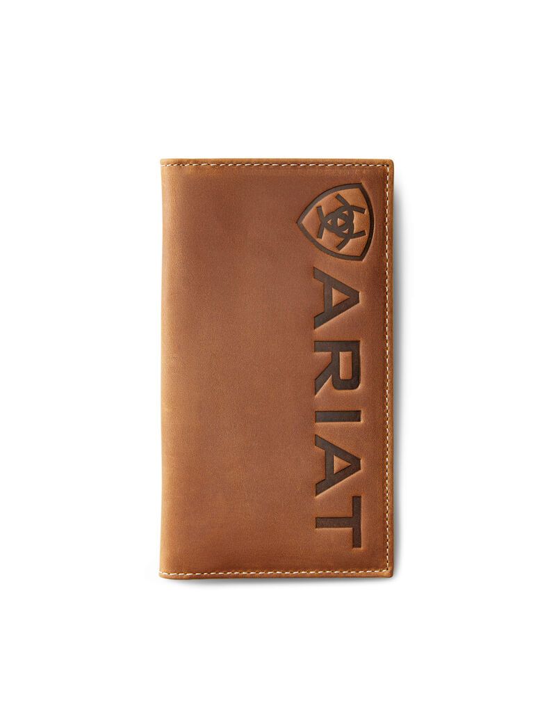 Portefeuilles Ariat Rodeo Large Logo Marron | WFN-6551200