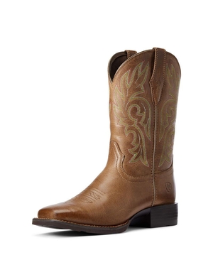 Bottes Western Ariat Cattle Drive Marron | HRQ-9042740