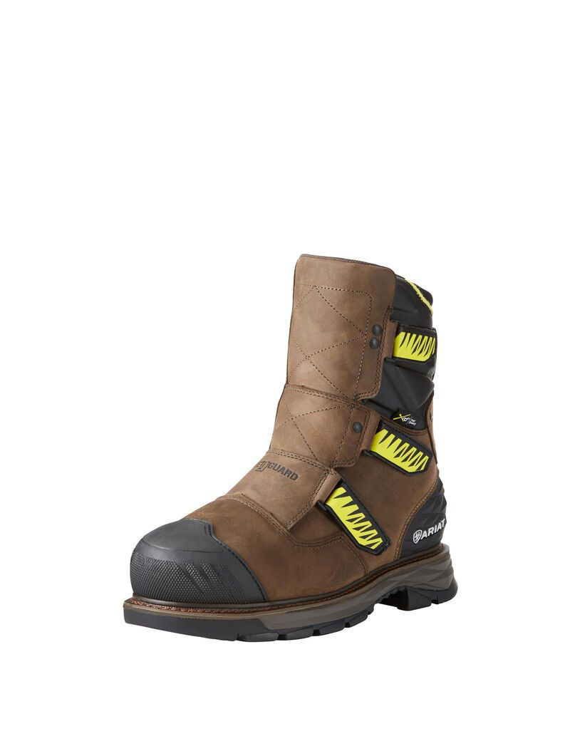 Bottes Imperméables Ariat Catalyst VX 8' MetGuard Composite Embout Travail Marron | YWC-6896384