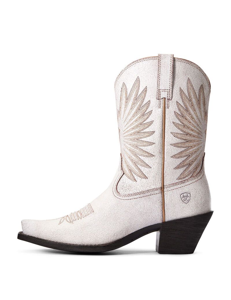 Bottines Ariat Goldie Western Blanche | MZM-5929975