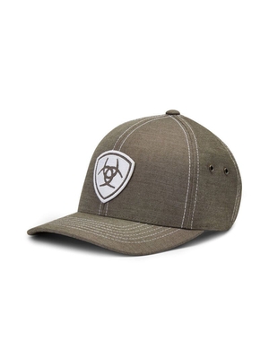 Casquettes Ariat Shield Logo Patch Grise | XJX-1158892