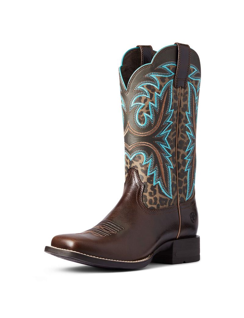 Bottes Western Ariat Lonestar Chocolat | EQA-6398805