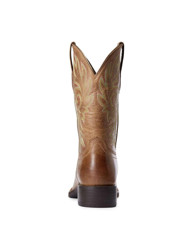 Bottes Western Ariat Cattle Drive Marron | HRQ-9042740