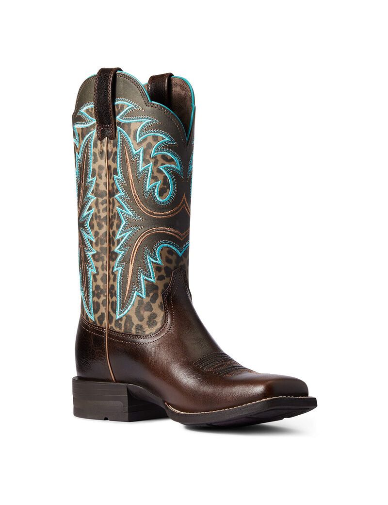 Bottes Western Ariat Lonestar Chocolat | EQA-6398805