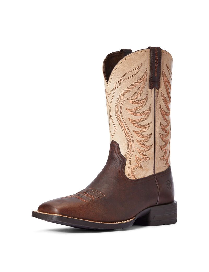 Bottes Western Ariat Amos Marron | VWT-1222837