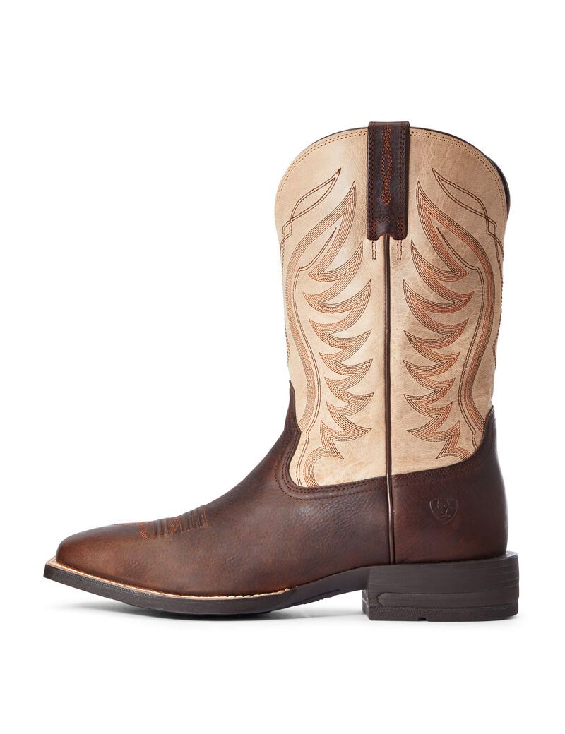 Bottes Western Ariat Amos Marron | VWT-1222837