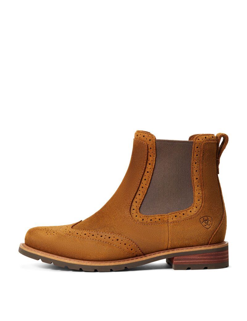 Bottes Imperméables Ariat Wexford Brogue Imperméables Orange | CAK-0908610