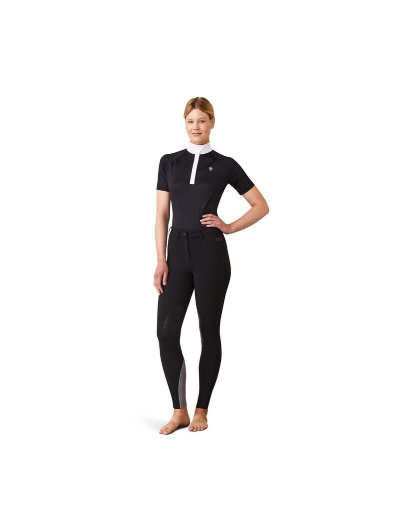 Pantalon Ariat Speranza Knee Patch Breech Noir | EGH-4297163