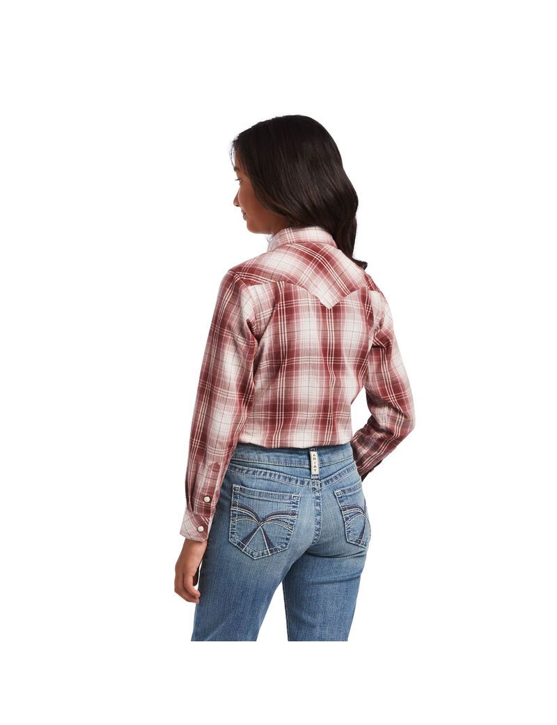 Chemises De Costume Ariat REAL Plaid Multicolore | CET-7895205