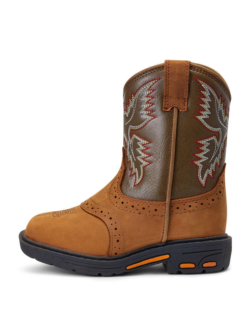 Bottes Western Ariat Stompers Durango Marron | URC-8585384