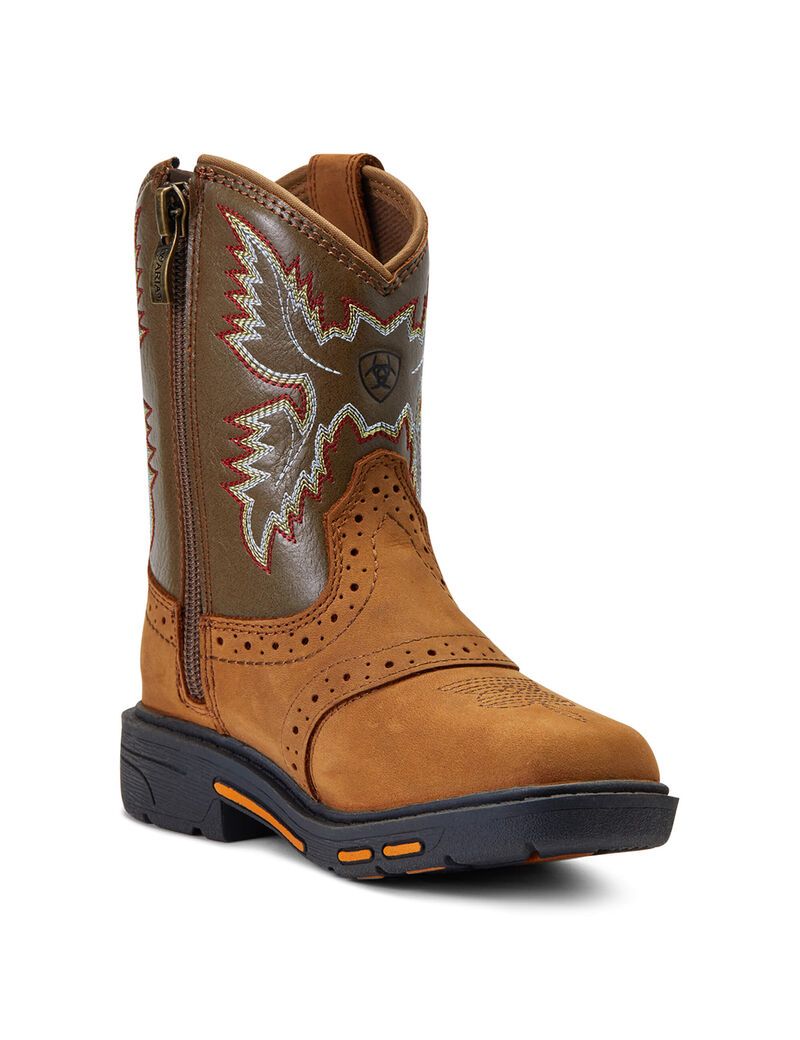 Bottes Western Ariat Stompers Durango Marron | URC-8585384