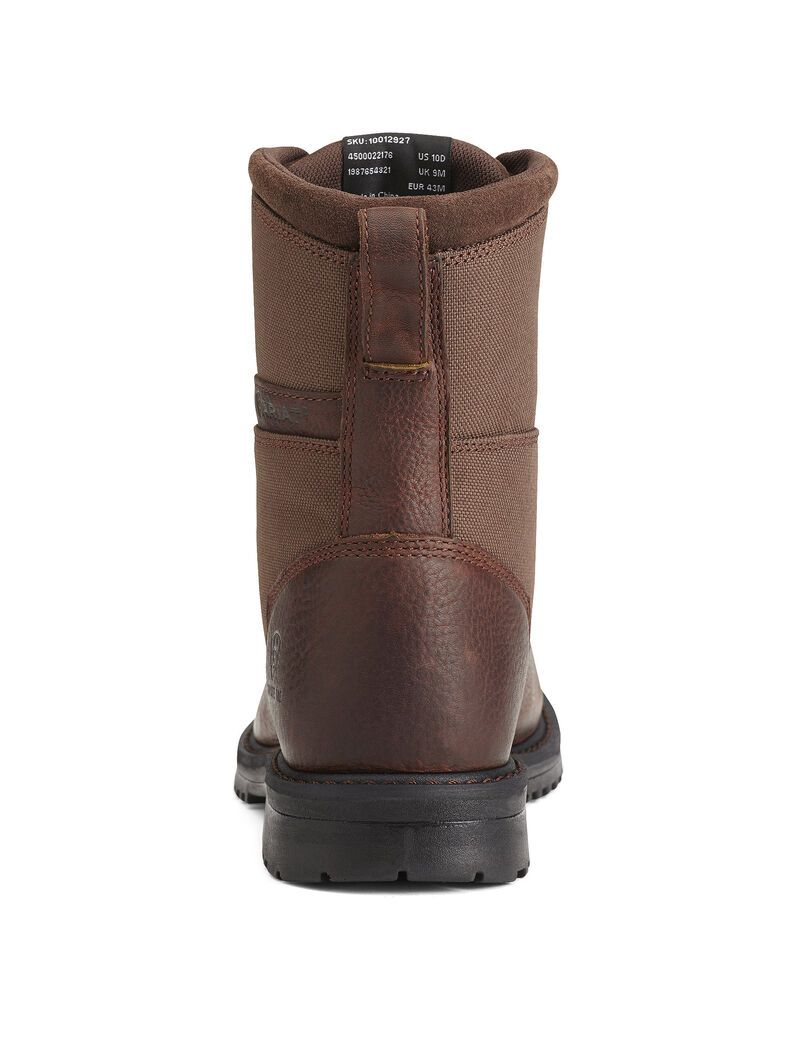 Bottes de Travail Ariat RigTek 8' Larges Square Embout Composite Embout Marron | CAF-4737196