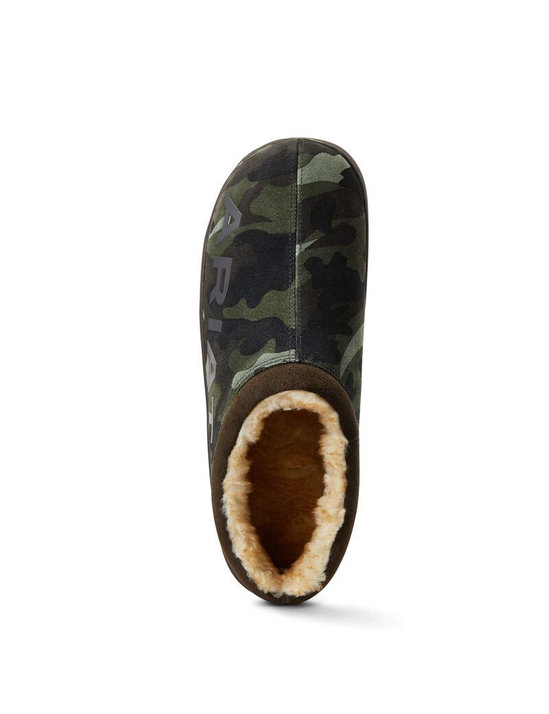 Chaussons Ariat Logo Encapuchonné Back Clog Camouflage | ALW-5958749