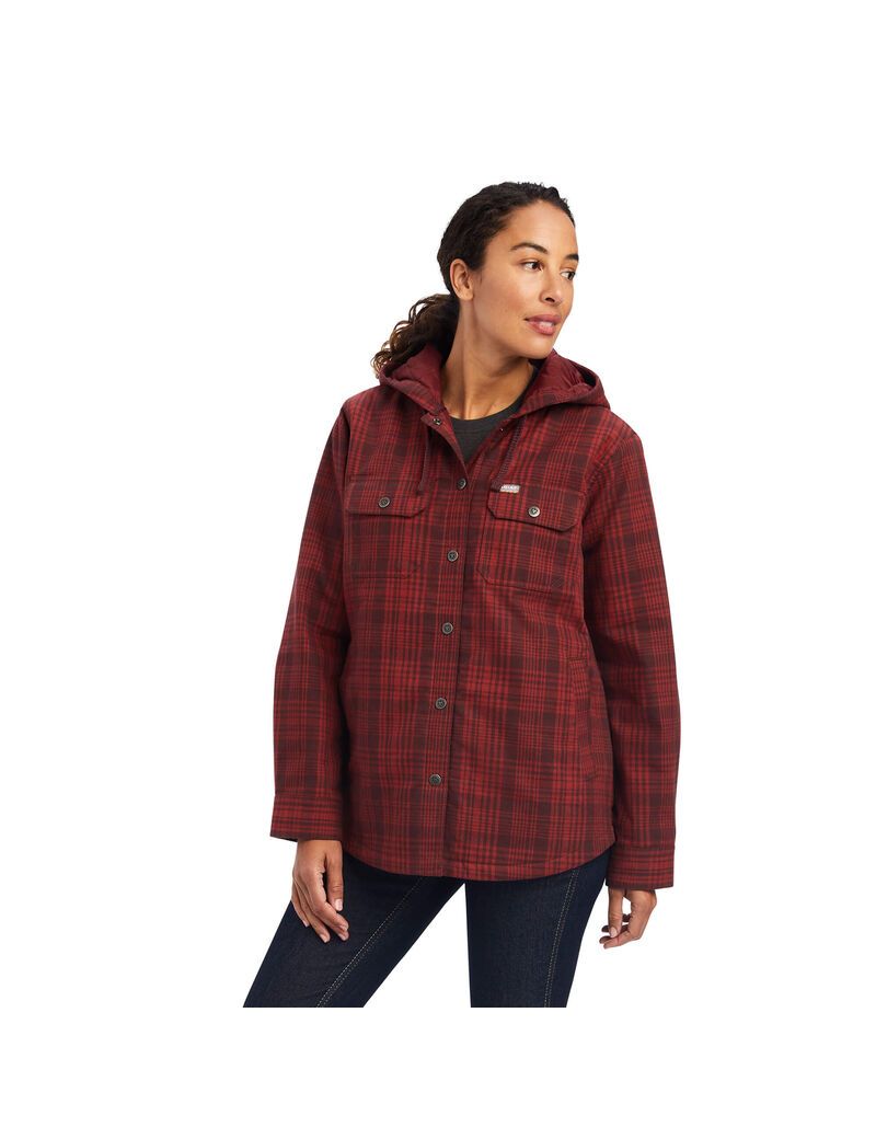 Vêtements De Travail Ariat Rebar Flannel Shirts Jackets Multicolore | STQ-3788897