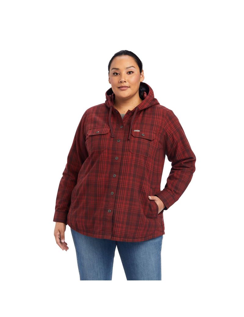 Vêtements De Travail Ariat Rebar Flannel Shirts Jackets Multicolore | STQ-3788897