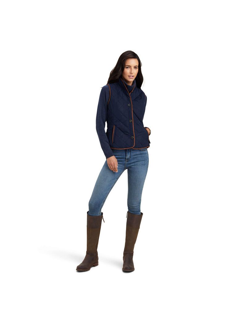 Gilet Ariat Woodside 2.0 Bleu Marine | ADI-0853374