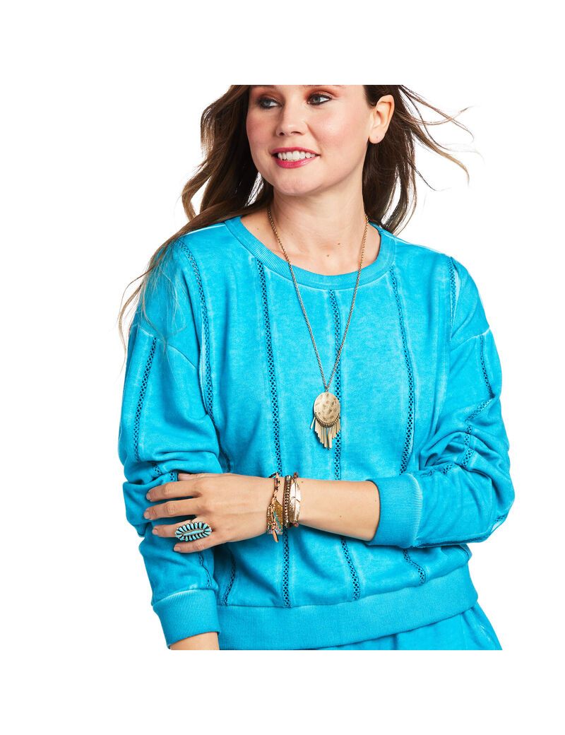 Chandails Ariat Sun Kissed Sweatshirt Multicolore | LAO-2469650