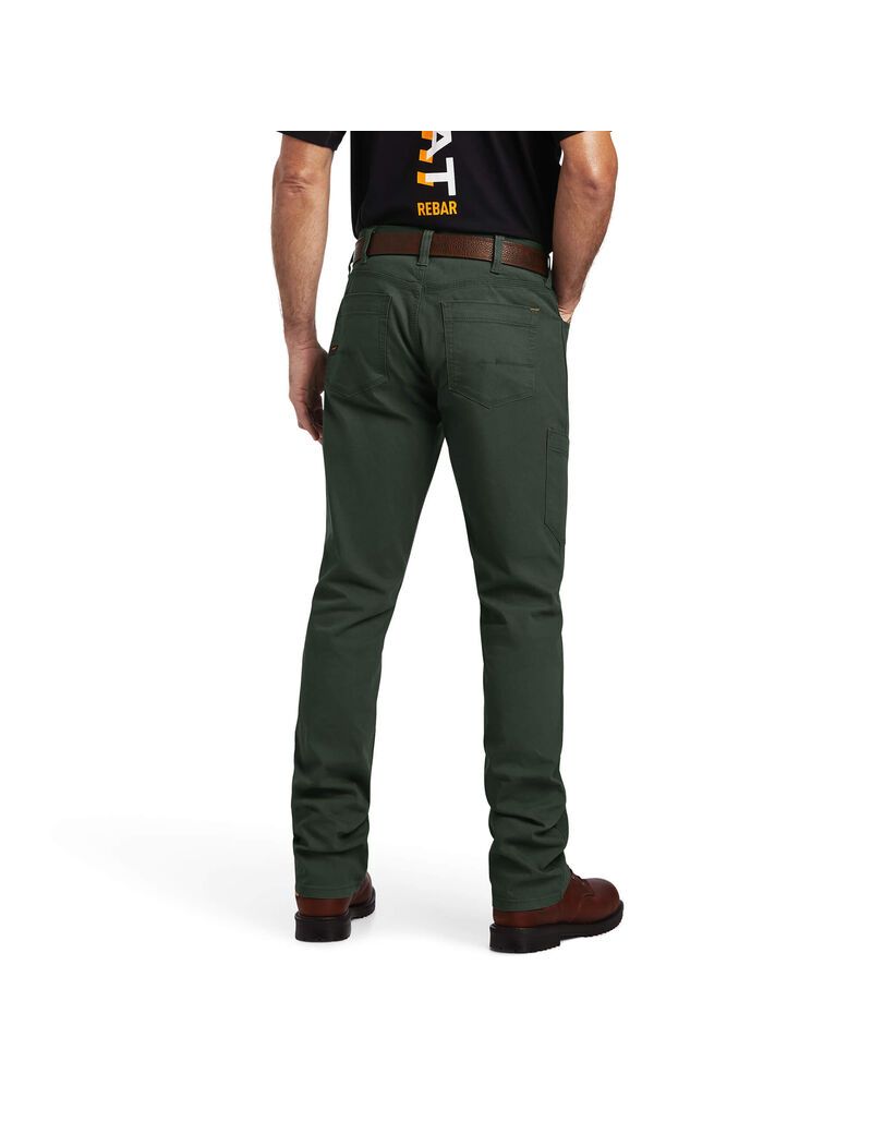 Pantalon Ariat Rebar M4 Low Rise DuraStretch Made Tough Stackable Droit Leg Multicolore | KFQ-2287555