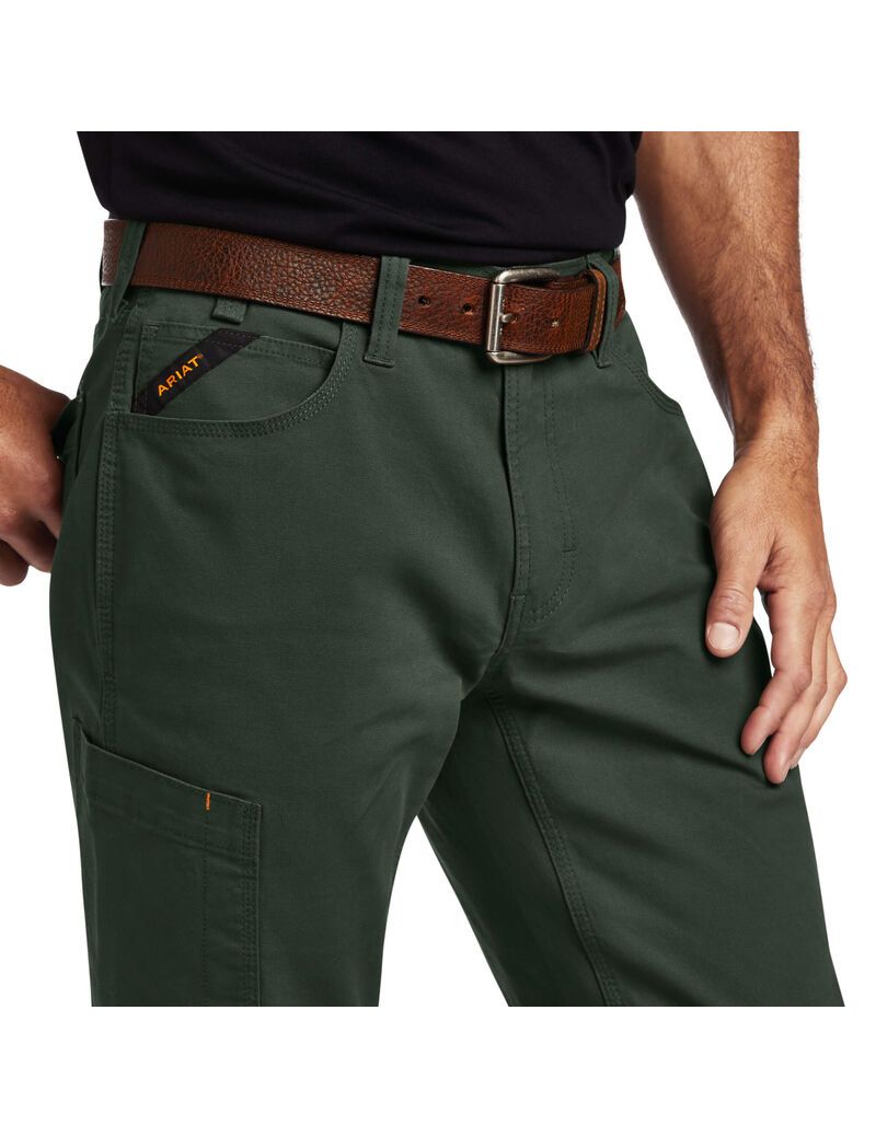 Pantalon Ariat Rebar M4 Low Rise DuraStretch Made Tough Stackable Droit Leg Multicolore | KFQ-2287555