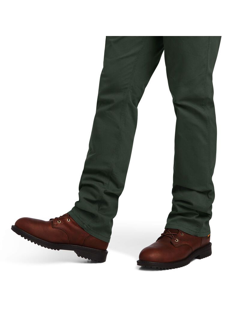 Pantalon Ariat Rebar M4 Low Rise DuraStretch Made Tough Stackable Droit Leg Multicolore | KFQ-2287555