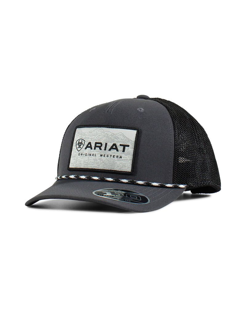 Casquettes Ariat Large logo patch cord Noir | NLP-7115207