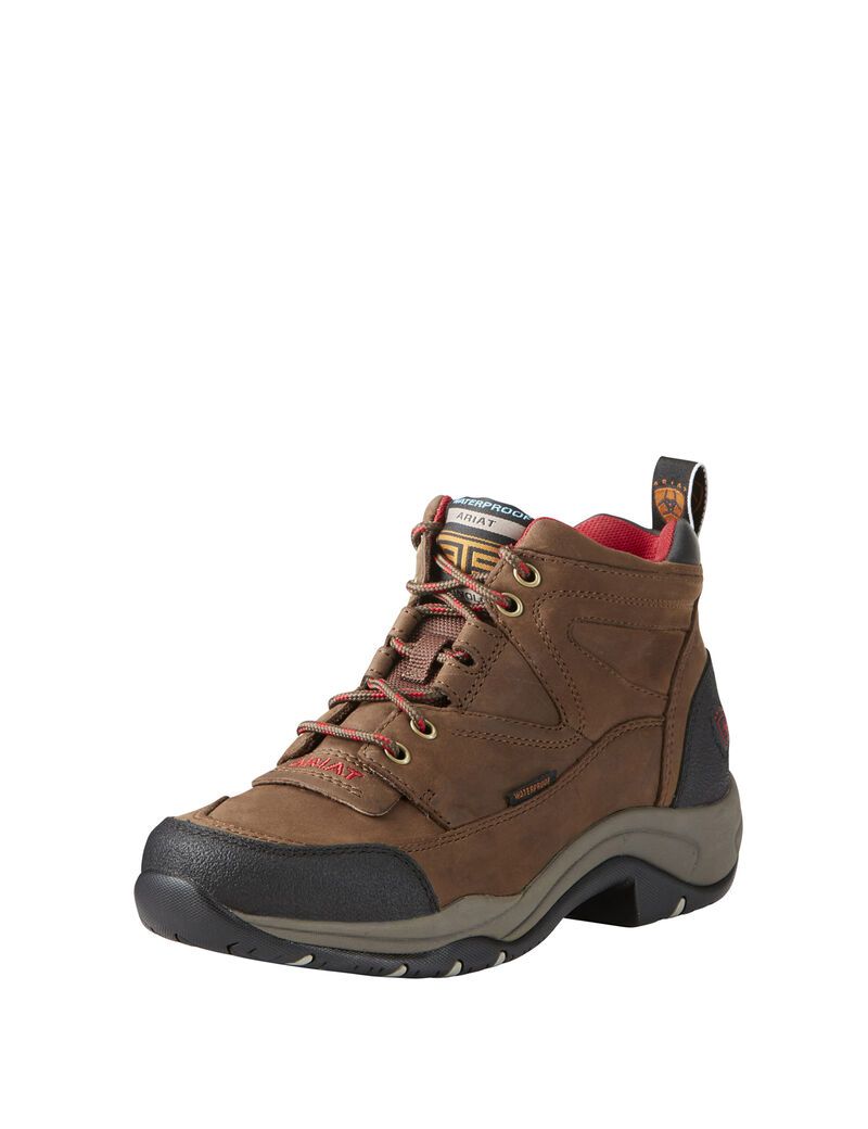 Bottes Randonnée Ariat Terrain Imperméables Marron | SQD-7863307