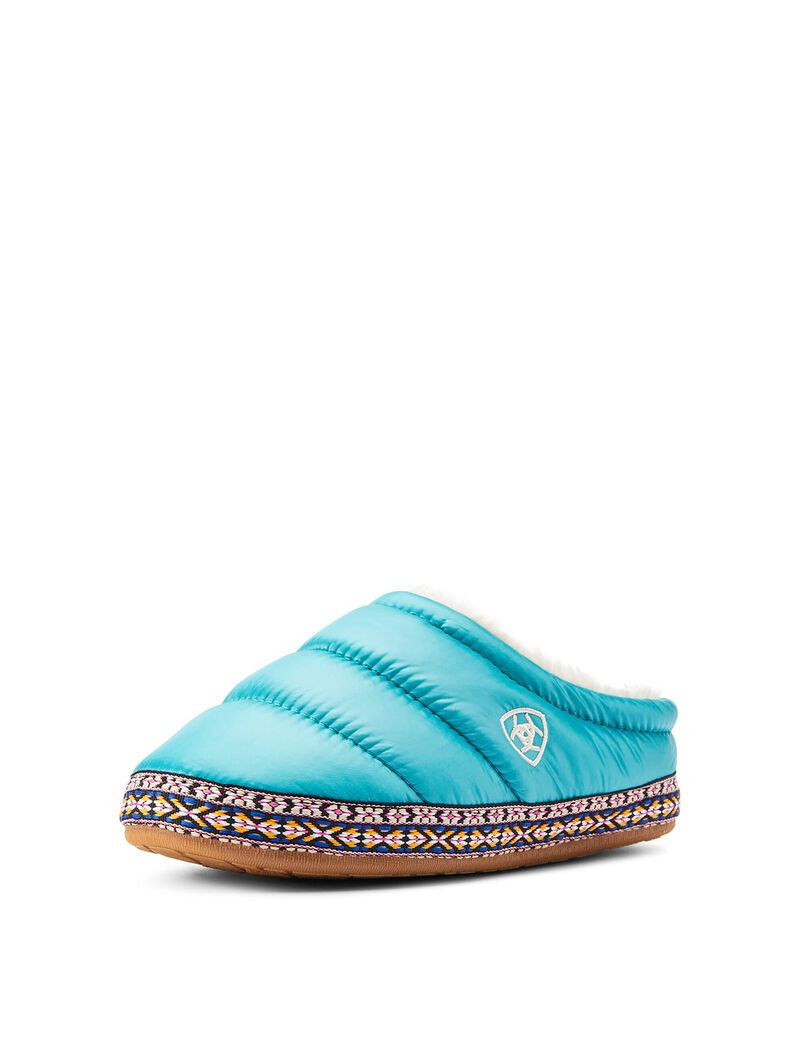 Chaussons Ariat Crius Clog Turquoise | FKD-5252349