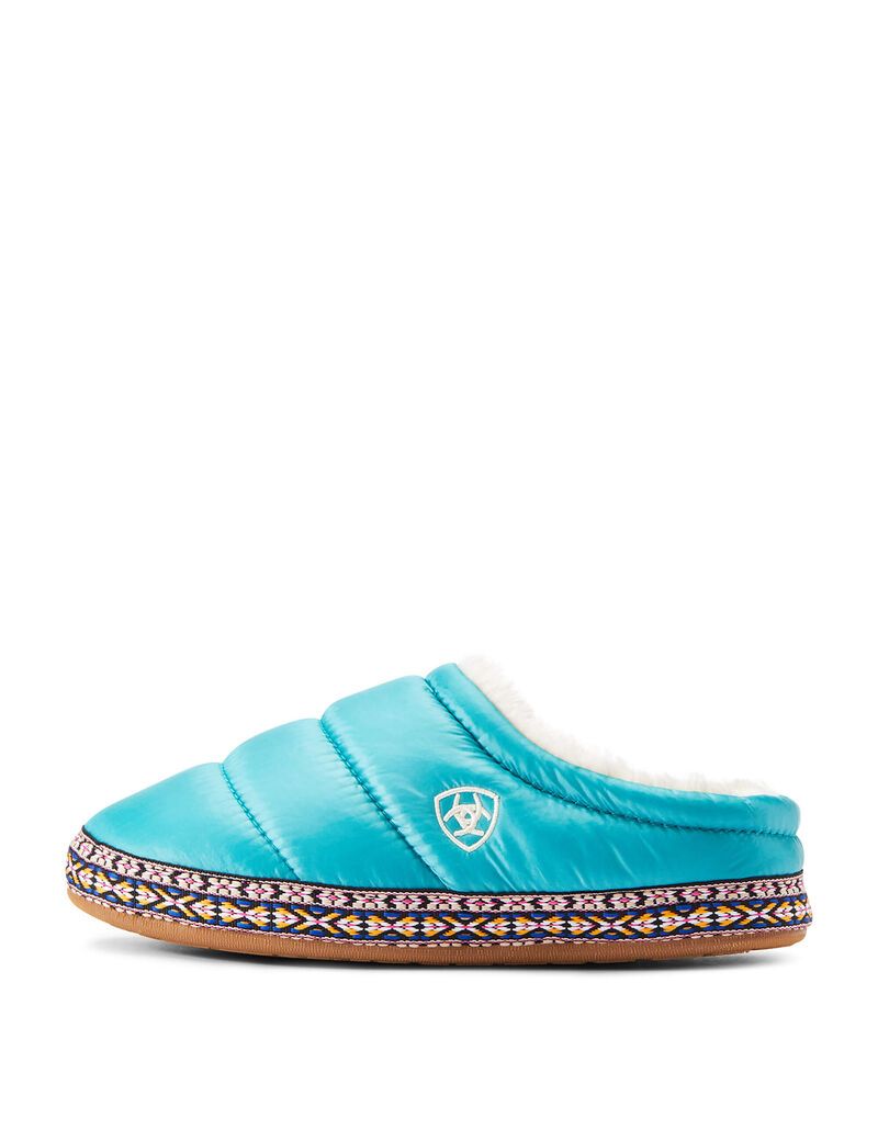 Chaussons Ariat Crius Clog Turquoise | FKD-5252349