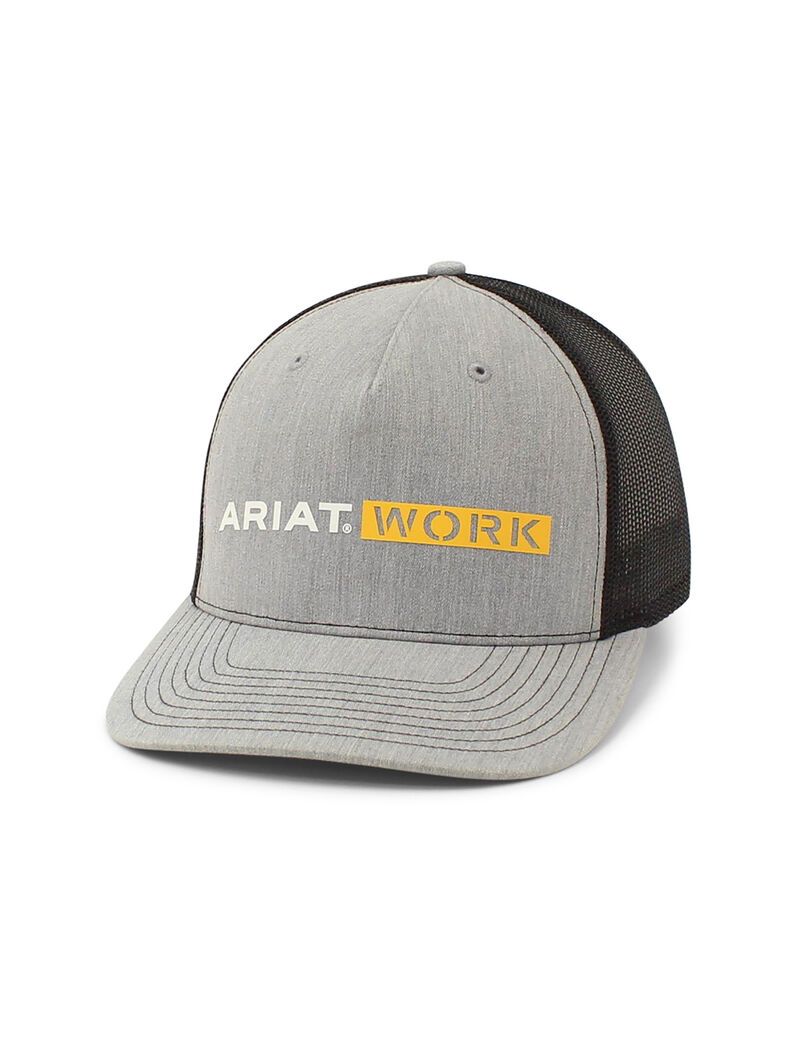 Casquettes Ariat Travail Grise | RAS-1212631