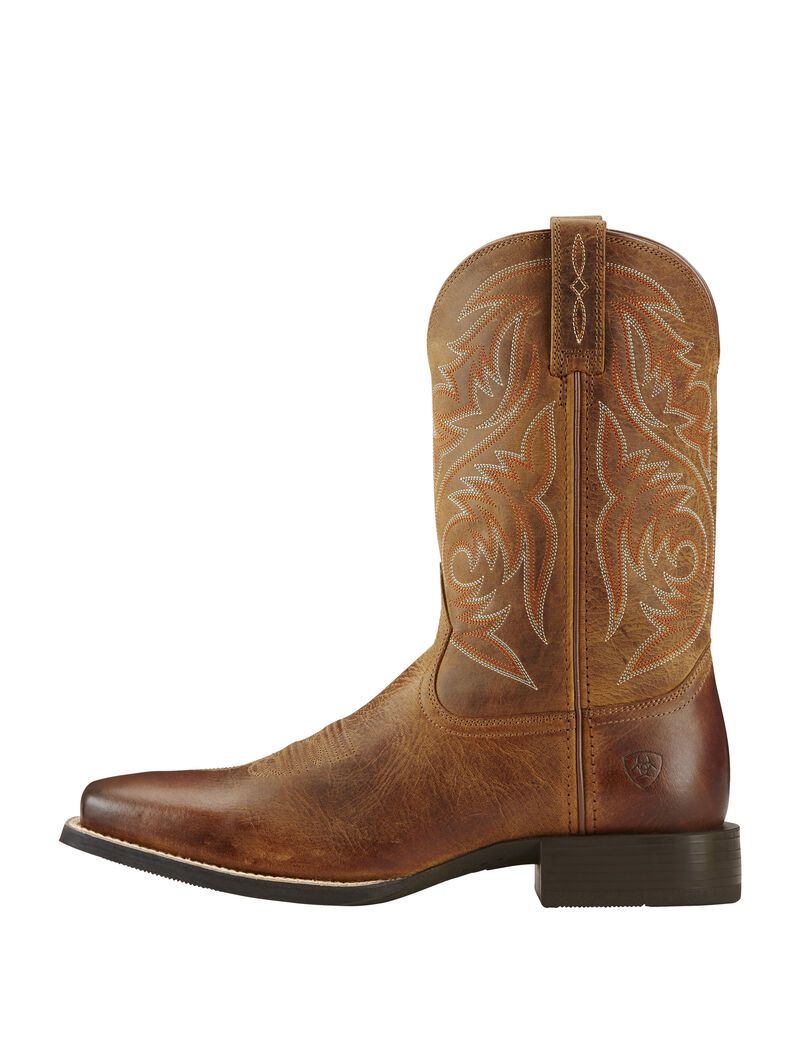 Bottes Western Ariat Sport Herdsman Marron | GNO-1210192