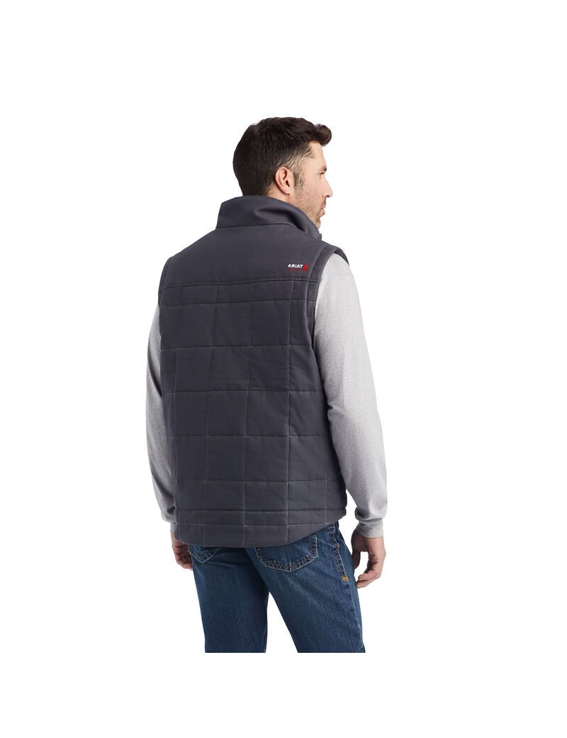 Gilet Ariat FR Crius Insulated Grise | NGK-2846387